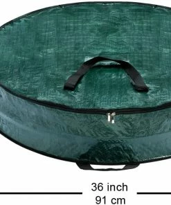 Joiedomi Organizer & Storage 36 Inch 2 Packs Christmas Wreath Storage Bag (Green) 12 Joiedomi Organizer & Storage 36 Inch 2 Packs Christmas Wreath Storage Bag (Green)