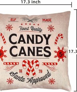 Joiedomi Christmas Pillow Covers, 4 Pcs All Holiday Decor 17 Joiedomi Christmas Pillow Covers, 4 Pcs All Holiday Decor