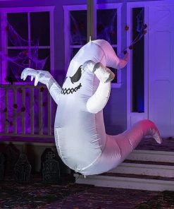 Joiedomi 5ft Halloween Inflatable Hanging Boogie Ghost Inflatables