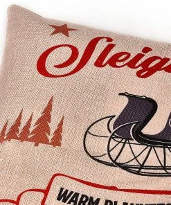 Joiedomi Christmas Pillow Covers, 4 Pcs All Holiday Decor