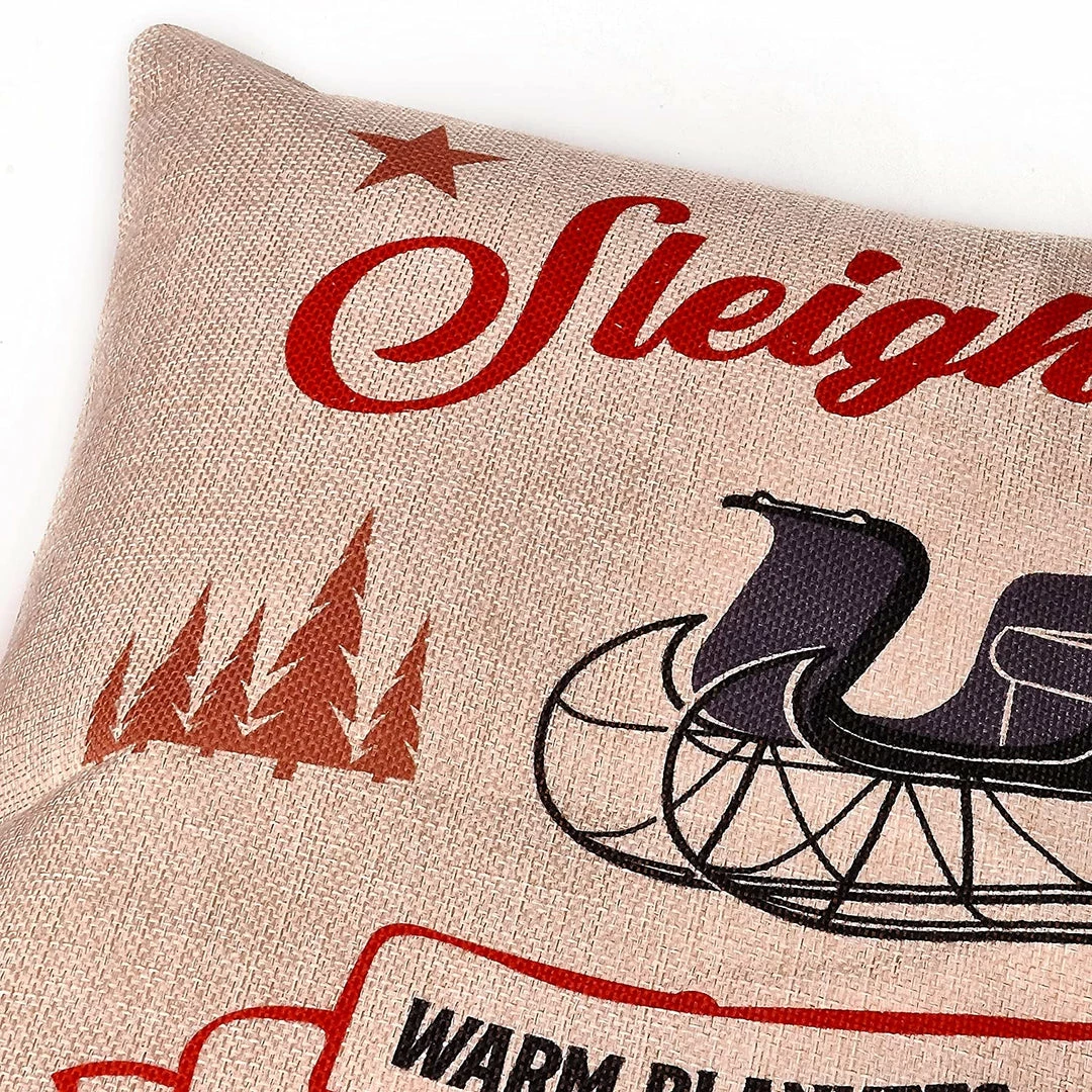 Joiedomi Christmas Pillow Covers, 4 Pcs All Holiday Decor 2 Joiedomi Christmas Pillow Covers, 4 Pcs All Holiday Decor