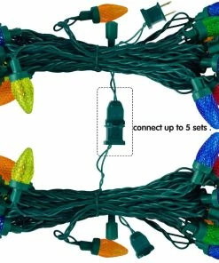 Joiedomi 17ft Multicolor Christmas String Lights All Holiday Decor 9 Joiedomi 17ft Multicolor Christmas String Lights All Holiday Decor