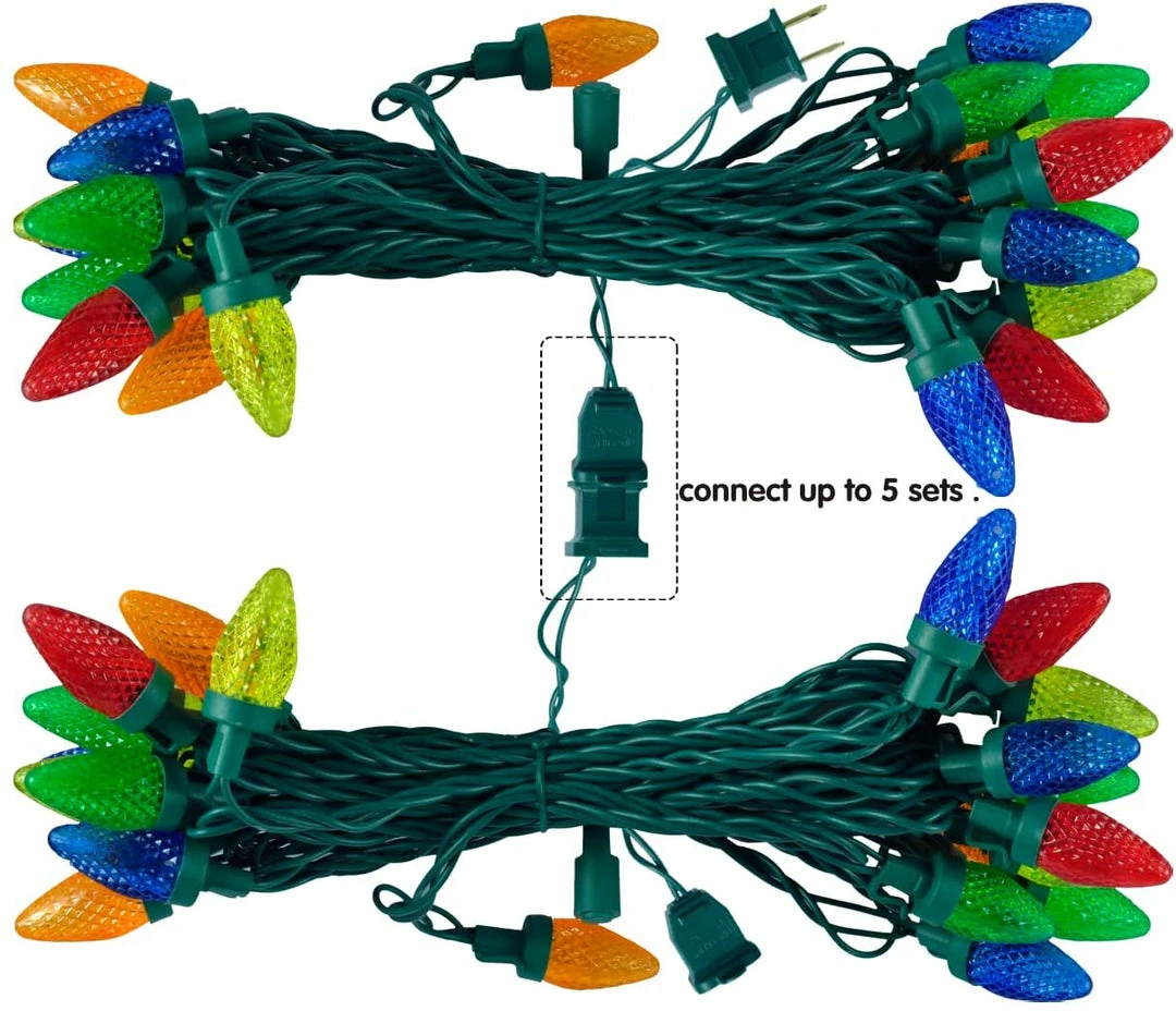 Joiedomi 17ft Multicolor Christmas String Lights All Holiday Decor 3 Joiedomi 17ft Multicolor Christmas String Lights All Holiday Decor