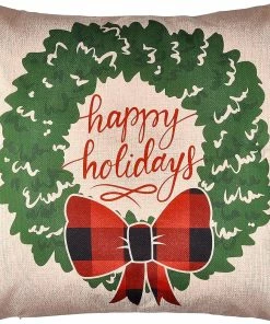 Joiedomi Christmas Pillow Covers With Rustic Farmhouse Design 14 Joiedomi Christmas Pillow Covers With Rustic Farmhouse Design