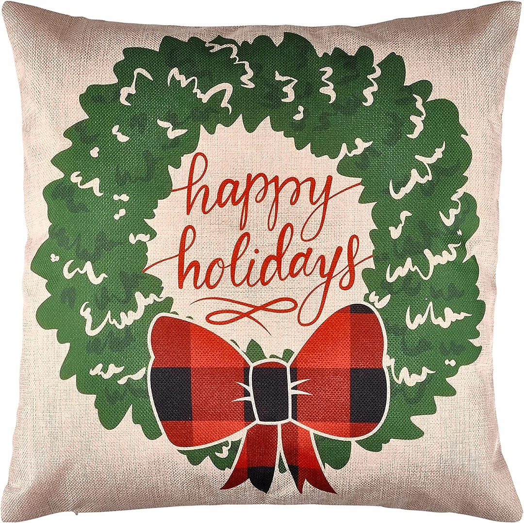 Joiedomi Christmas Pillow Covers With Rustic Farmhouse Design 7 Joiedomi Christmas Pillow Covers With Rustic Farmhouse Design