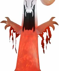 Joiedomi 12ft Halloween Ghost With Fire Light And Flaming Shreds