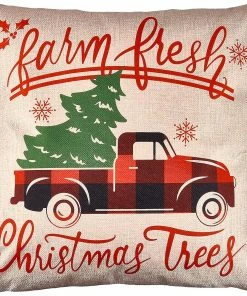 Joiedomi Christmas Pillow Covers With Rustic Farmhouse Design 13 Joiedomi Christmas Pillow Covers With Rustic Farmhouse Design
