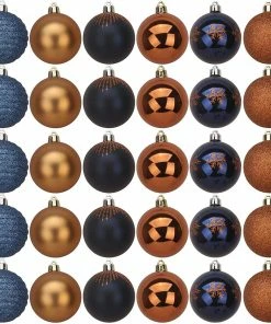 Joiedomi Christmas Ornaments Assorted Design (Blue&Gold), 30 Pcs 11 Joiedomi Christmas Ornaments Assorted Design (Blue&Gold), 30 Pcs