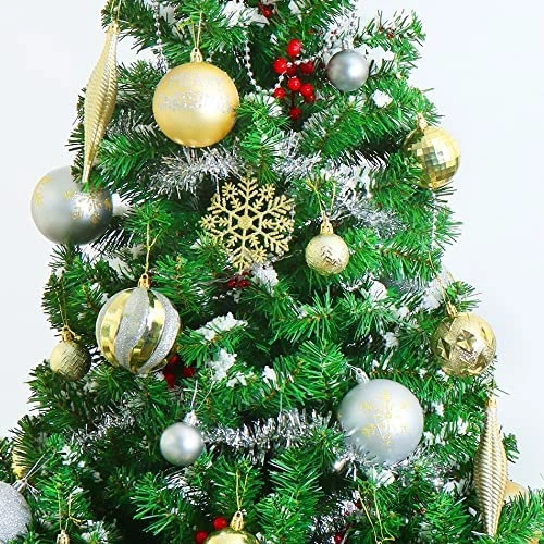 Joiedomi 133 Pcs Christmas Ornaments (Gold&Silver) 5 Joiedomi 133 Pcs Christmas Ornaments (Gold&Silver)