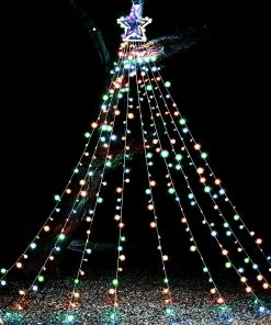 Joiedomi 345 LED 8 Lighting Modes Waterfall Lights