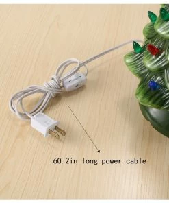 Joiedomi All Holiday Decor 15" Tabletop Pre-lit Ceramic Christmas Tree 6 Joiedomi All Holiday Decor 15