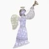 Joiedomi 5ft LED Yard Light - Cotton Angel (Horn) Outdoor Lighted Holiday Display