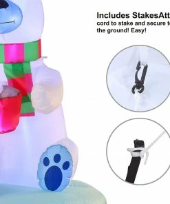 Joiedomi Inflatables 6 FT Long Inflatable Hot Cocoa And S'Mores 12 Joiedomi Inflatables 6 FT Long Inflatable Hot Cocoa And S'Mores