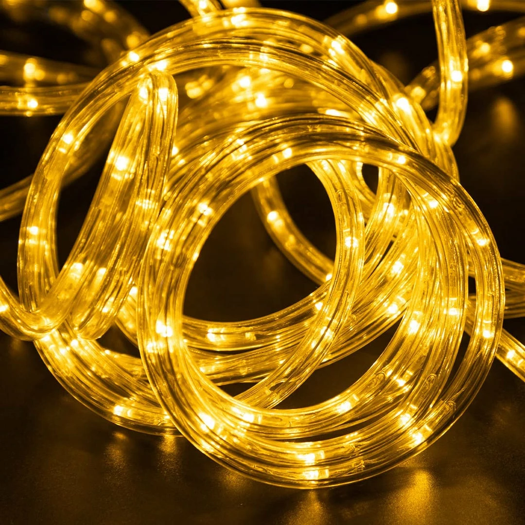 Joiedomi 240 LED Rope Lights, 33FT Warm White Strip Lights All Holiday Decor 3 Joiedomi 240 LED Rope Lights, 33FT Warm White Strip Lights All Holiday Decor