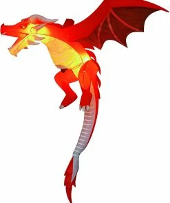 Joiedomi Inflatables Tall Hanging Flying Dragon Inflatable (5 Ft)