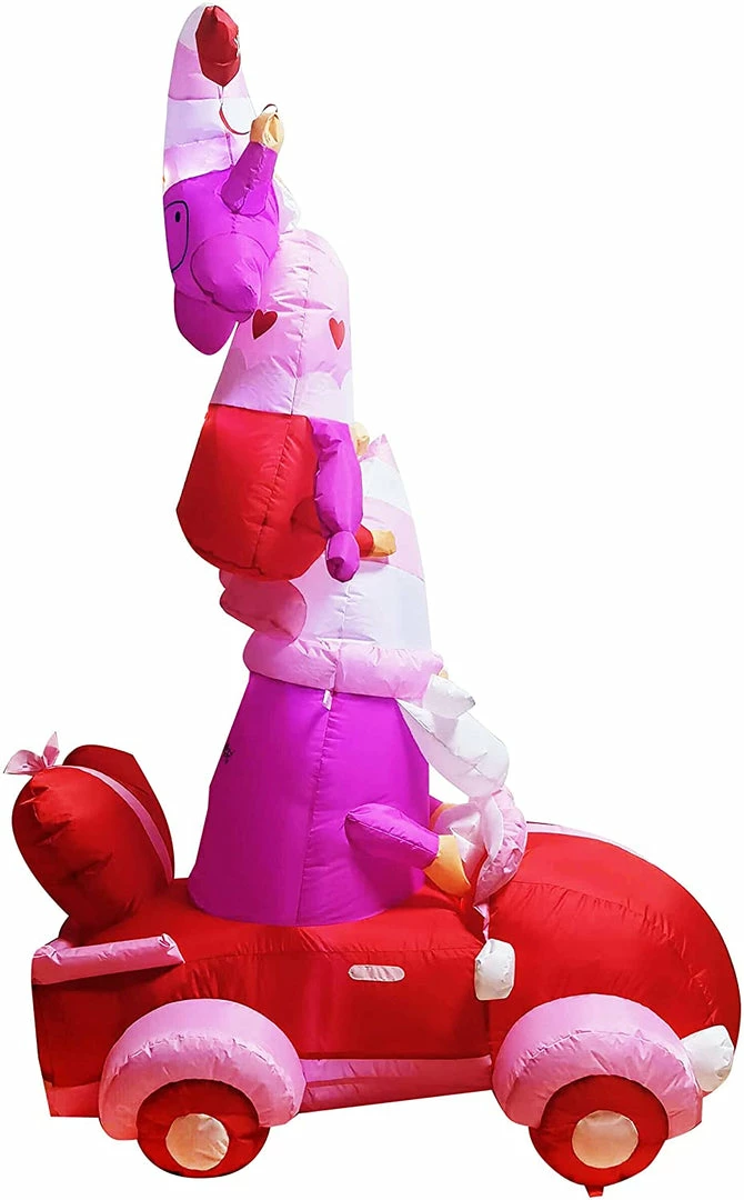 Joiedomi Inflatables 6 FT Tall Inflatable Stacking Gnomes With LED Lights 3 Joiedomi Inflatables 6 FT Tall Inflatable Stacking Gnomes With LED Lights