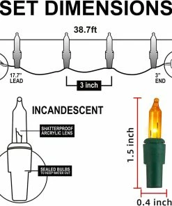 Joiedomi 116.1 FT 450 Count Christmas Multicolor Green Wire String Lights 11 Joiedomi 116.1 FT 450 Count Christmas Multicolor Green Wire String Lights