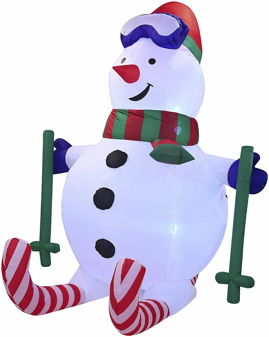 Joiedomi Inflatables Large Sport Snowman Inflatable (6 Ft) 2 Joiedomi Inflatables Large Sport Snowman Inflatable (6 Ft)