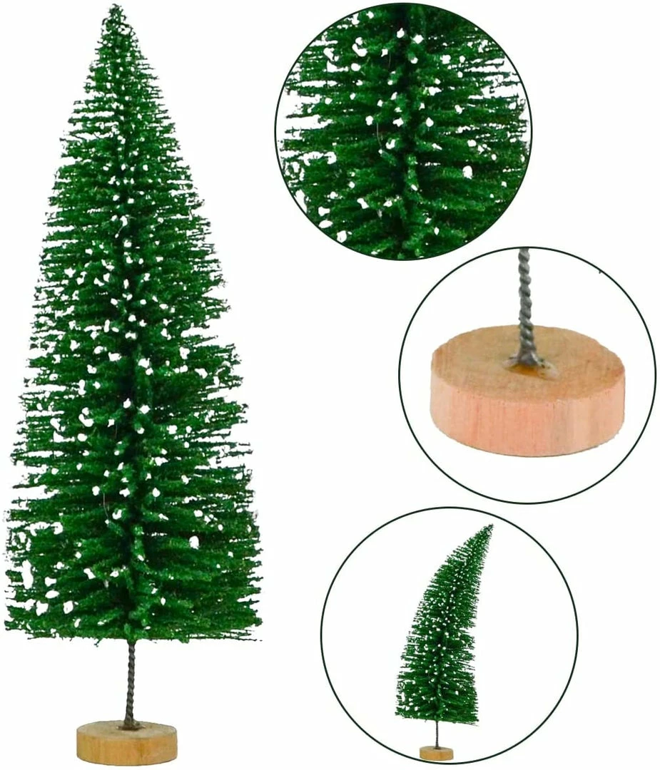 Joiedomi Artificial Mini Christmas Tree,6 PCS All Holiday Decor 2 Joiedomi Artificial Mini Christmas Tree,6 PCS All Holiday Decor