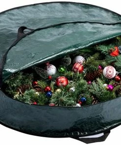 Joiedomi Organizer & Storage 36 Inch 2 Packs Christmas Wreath Storage Bag (Green) 10 Joiedomi Organizer & Storage 36 Inch 2 Packs Christmas Wreath Storage Bag (Green)