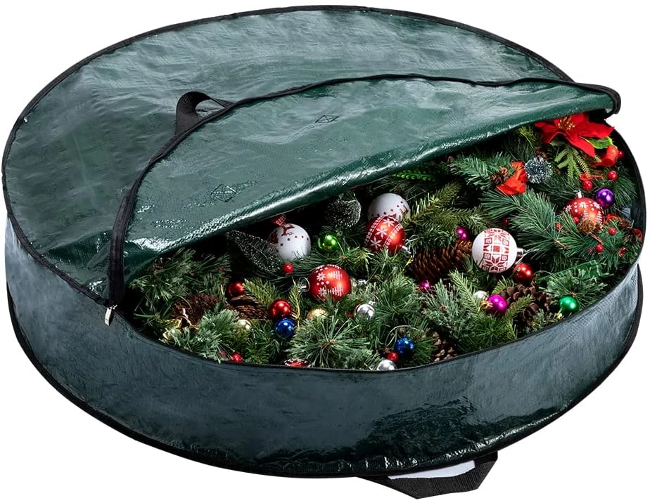 Joiedomi Organizer & Storage 36 Inch 2 Packs Christmas Wreath Storage Bag (Green) 3 Joiedomi Organizer & Storage 36 Inch 2 Packs Christmas Wreath Storage Bag (Green)
