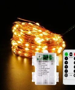 Joiedomi 100 LED Fairy Lights 33FT Battery Operated 12 Joiedomi 100 LED Fairy Lights 33FT Battery Operated