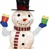Joiedomi 5 FT Collapsible Snowman LED Yard Light All Holiday Decor