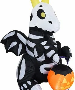 Joiedomi 5 Ft Cute Skeleton Dragon