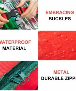 Joiedomi Organizer & Storage 40” Gift Wrap Organizer (Red)