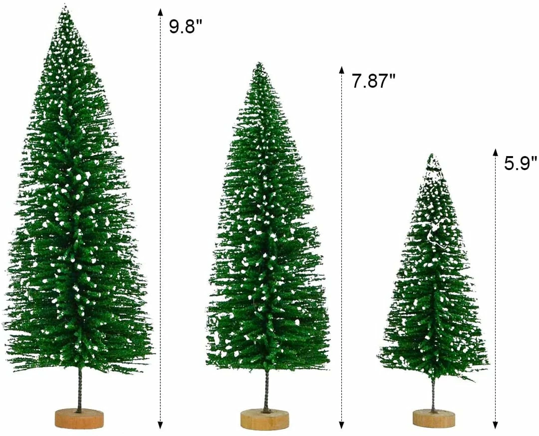 Joiedomi Artificial Mini Christmas Tree,6 PCS All Holiday Decor 6 Joiedomi Artificial Mini Christmas Tree,6 PCS All Holiday Decor