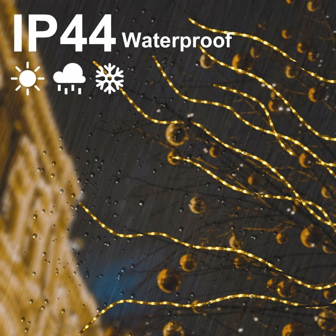 Joiedomi 240 LED Rope Lights, 33FT Warm White Strip Lights All Holiday Decor 5 Joiedomi 240 LED Rope Lights, 33FT Warm White Strip Lights All Holiday Decor