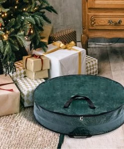 Joiedomi Organizer & Storage 36 Inch 2 Packs Christmas Wreath Storage Bag (Green) 13 Joiedomi Organizer & Storage 36 Inch 2 Packs Christmas Wreath Storage Bag (Green)