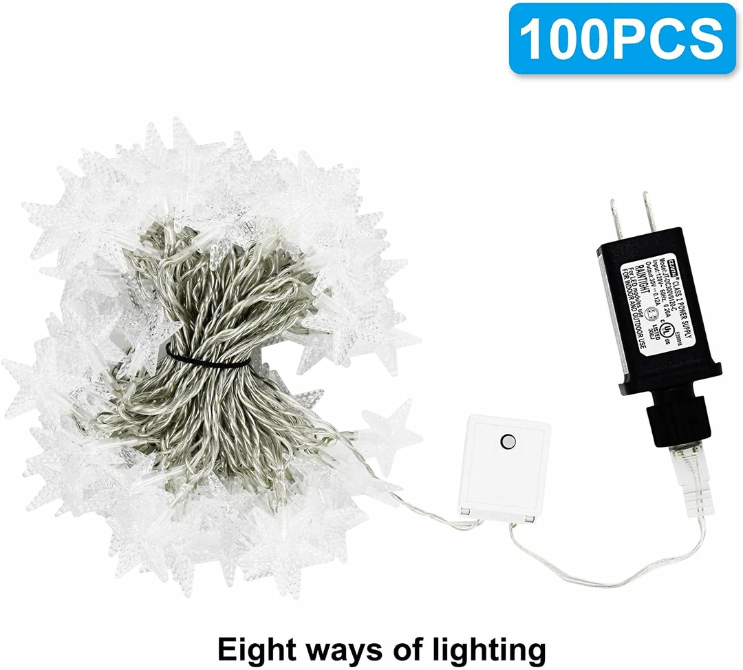 Joiedomi 100 LED Star String Lights 6 Joiedomi 100 LED Star String Lights
