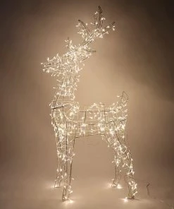 Joiedomi 4.5ft 5mm LED Yard Lights - Wire Frame Buck All Holiday Decor