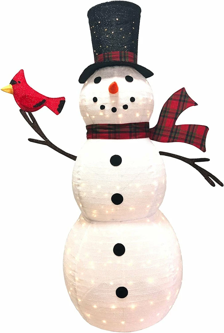 Joiedomi All Holiday Decor 6 FT Collapsible Snowman LED Yard Light 1 Joiedomi All Holiday Decor 6 FT Collapsible Snowman LED Yard Light