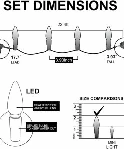 Joiedomi All Holiday Decor 24.2 Ft 70 Counts Of Purple String Light Set 7 Joiedomi All Holiday Decor 24.2 Ft 70 Counts Of Purple String Light Set