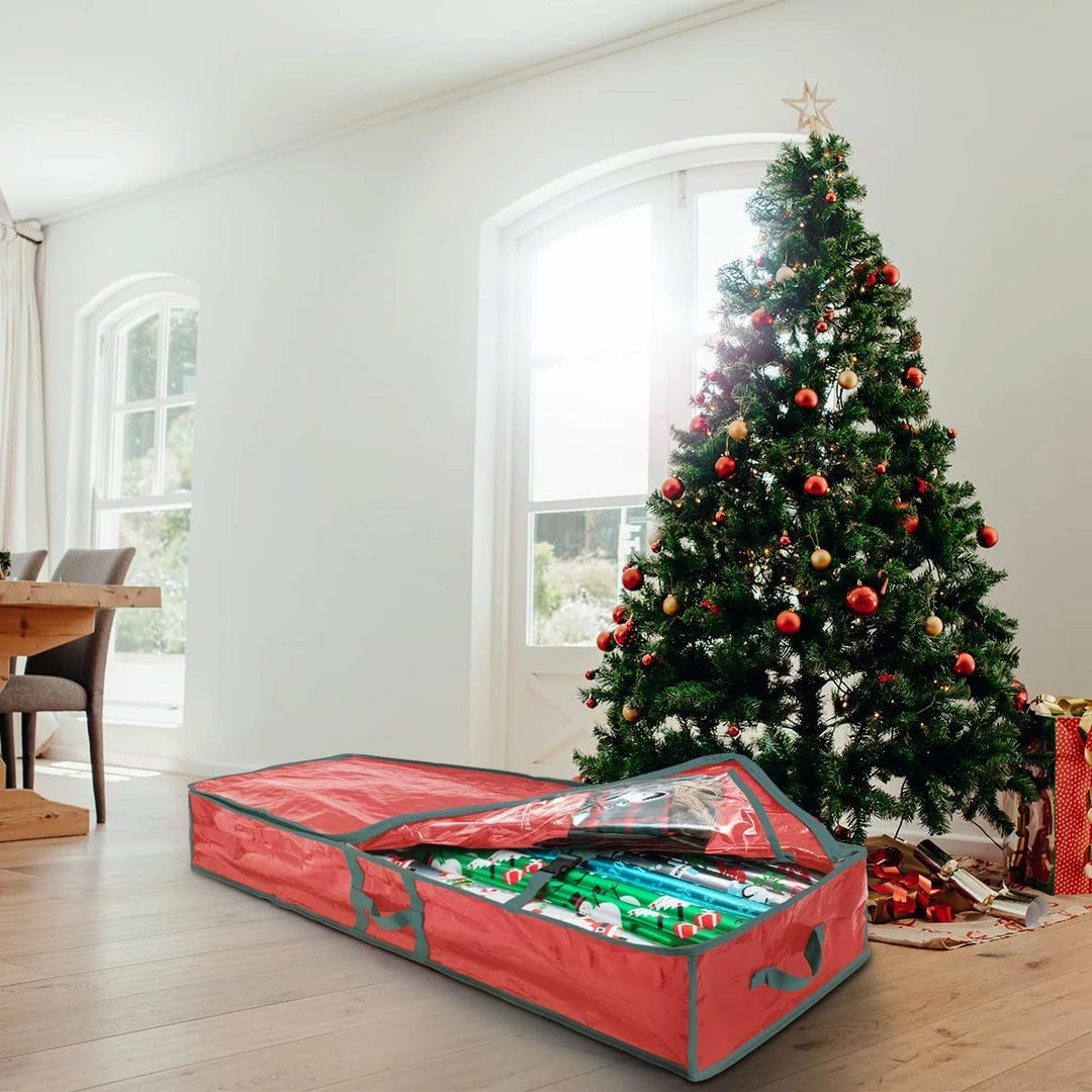 Joiedomi Organizer & Storage 40” Gift Wrap Organizer (Red) 6 Joiedomi Organizer & Storage 40” Gift Wrap Organizer (Red)