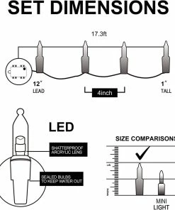 Joiedomi All Holiday Decor 34.6 FT Christmas 2x50 Count Multicolor LED Green Wire String Lights With Remote Control 13 Joiedomi All Holiday Decor 34.6 FT Christmas 2x50 Count Multicolor LED Green Wire String Lights With Remote Control