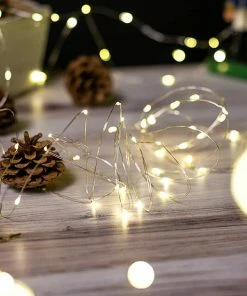 Joiedomi 200 LED Fairy Lights, 66FT Battery Operated 12 Joiedomi 200 LED Fairy Lights, 66FT Battery Operated