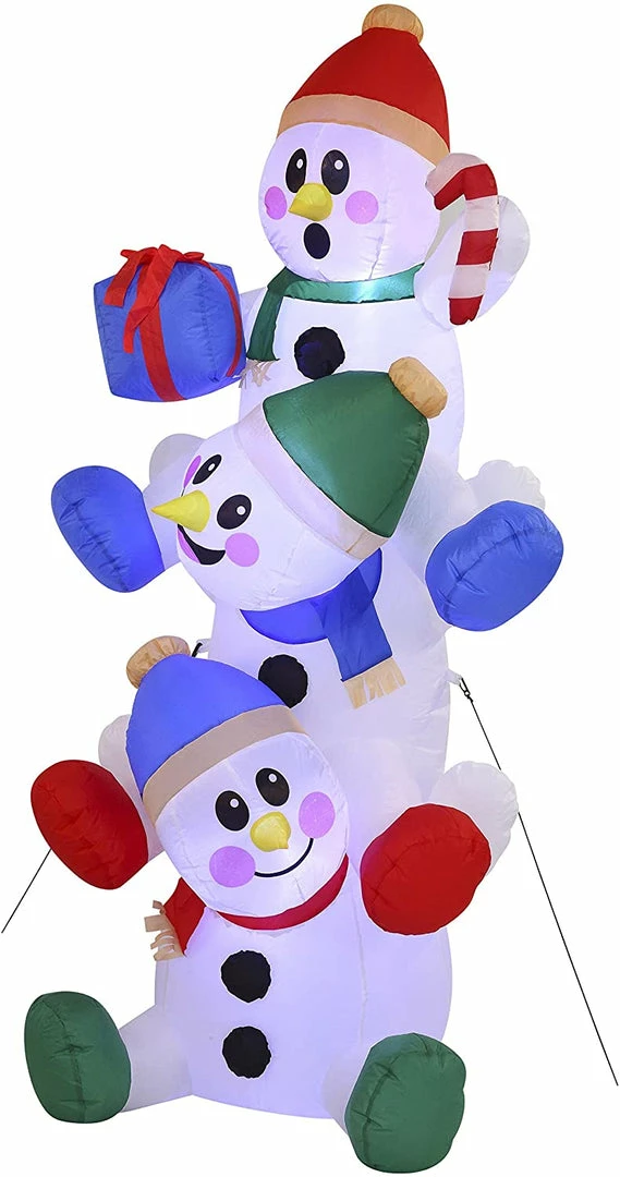 Joiedomi Large Snowman Inflatable (6 Ft) 2 Joiedomi Large Snowman Inflatable (6 Ft)