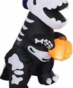 Joiedomi 5 Ft Halloween Cute Skeleton Dinosaur