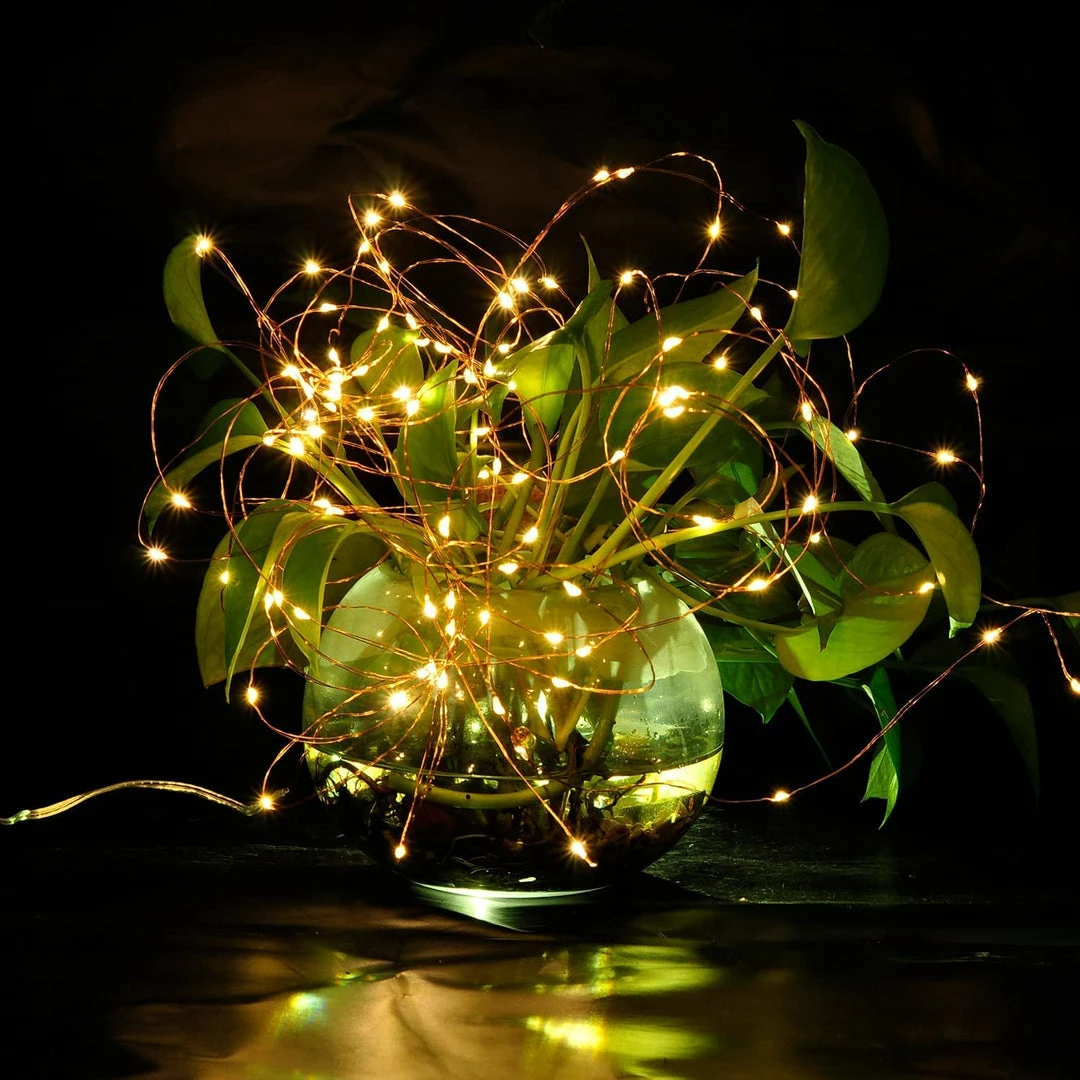 Joiedomi 200 LED Fairy Lights, 66FT Battery Operated 9 Joiedomi 200 LED Fairy Lights, 66FT Battery Operated