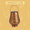 Joiedomi Lawn Decor 2 Pack Outdoor Solar Hanging Lantern Lights