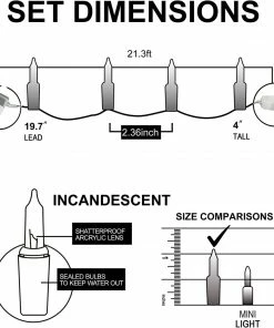 Joiedomi 300 Count Incandescent Christmas Lights 13 Joiedomi 300 Count Incandescent Christmas Lights