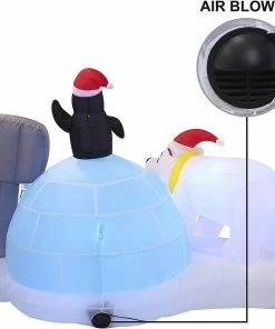 Joiedomi Large Christmas North Pole Inflatable (6 Ft) Inflatables 10 Joiedomi Large Christmas North Pole Inflatable (6 Ft) Inflatables