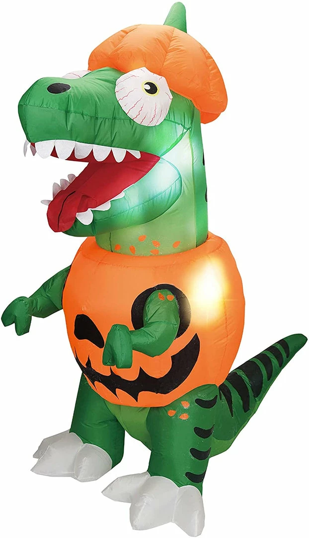 Joiedomi Halloween Large Dinosaur Inflatable (6 Ft) 2 Joiedomi Halloween Large Dinosaur Inflatable (6 Ft)