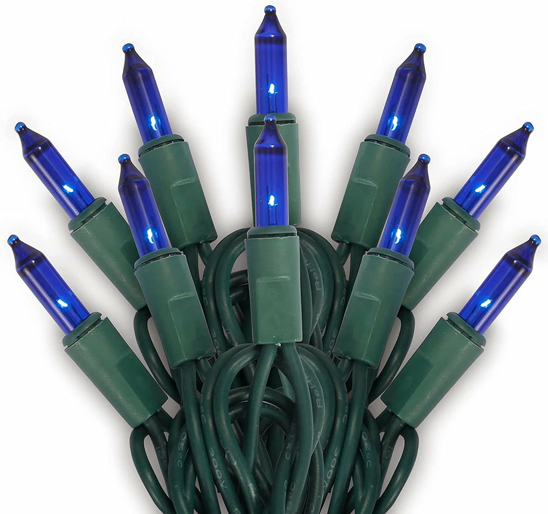 Joiedomi All Holiday Decor 3 Sets Of 100-Count Blue Incandescent Lights 1 Joiedomi All Holiday Decor 3 Sets Of 100-Count Blue Incandescent Lights