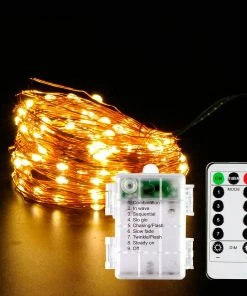 Joiedomi 200 LED Fairy Lights, 66FT Battery Operated 13 Joiedomi 200 LED Fairy Lights, 66FT Battery Operated