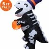 Joiedomi 5 Ft Halloween Cute Skeleton Dinosaur