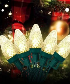 Joiedomi 34FT LED C7 Christmas String Lights